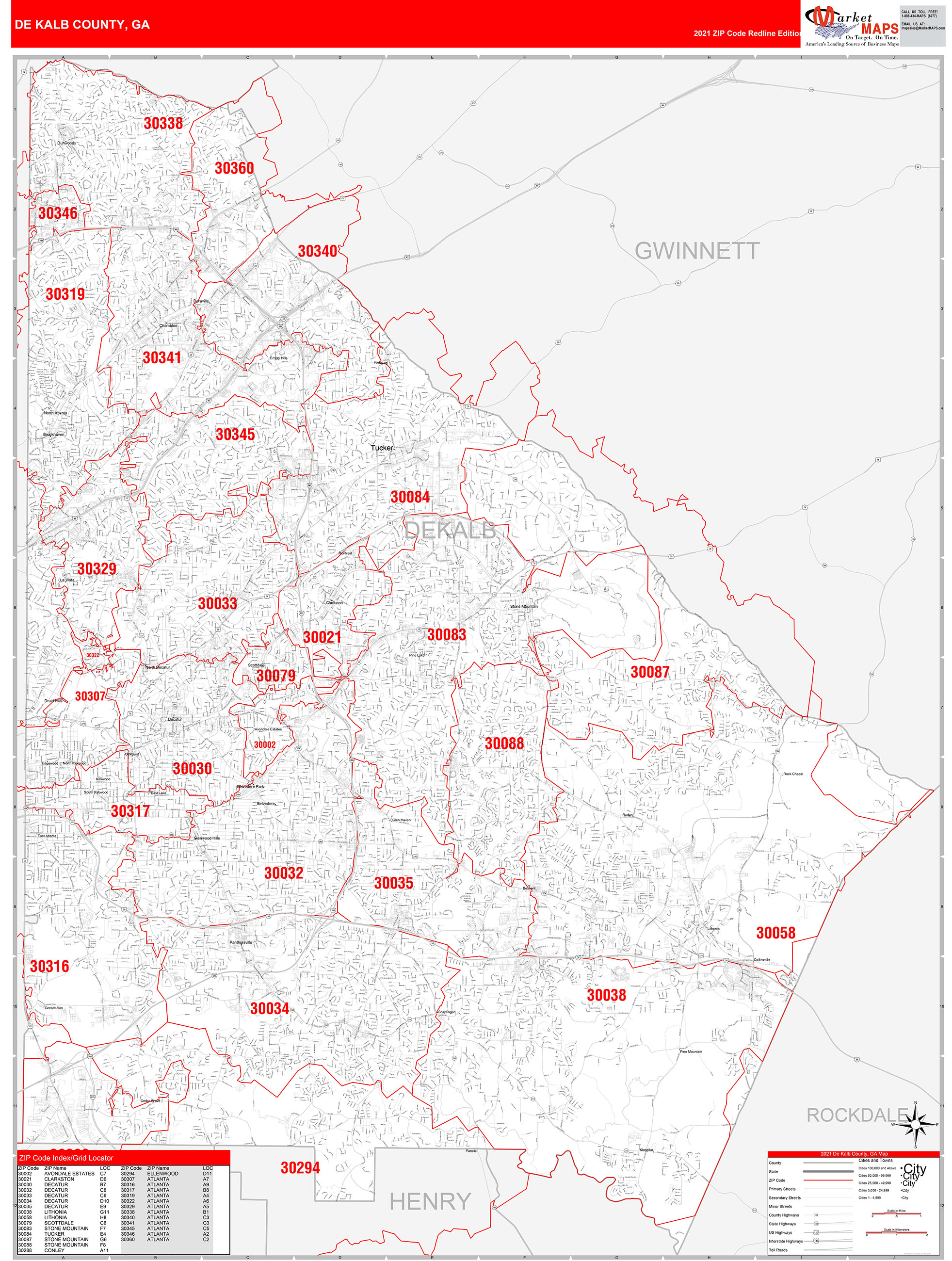 dekalb county parcel map