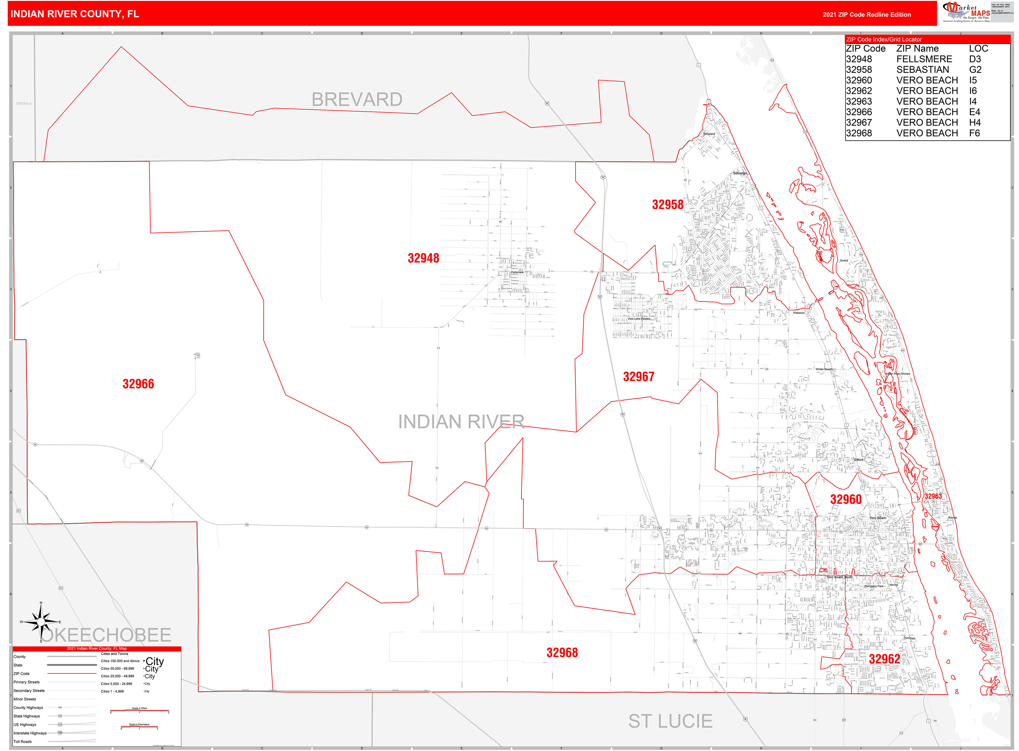 indian-river-county-fl-zip-code-wall-map-red-line-style-by-marketmaps