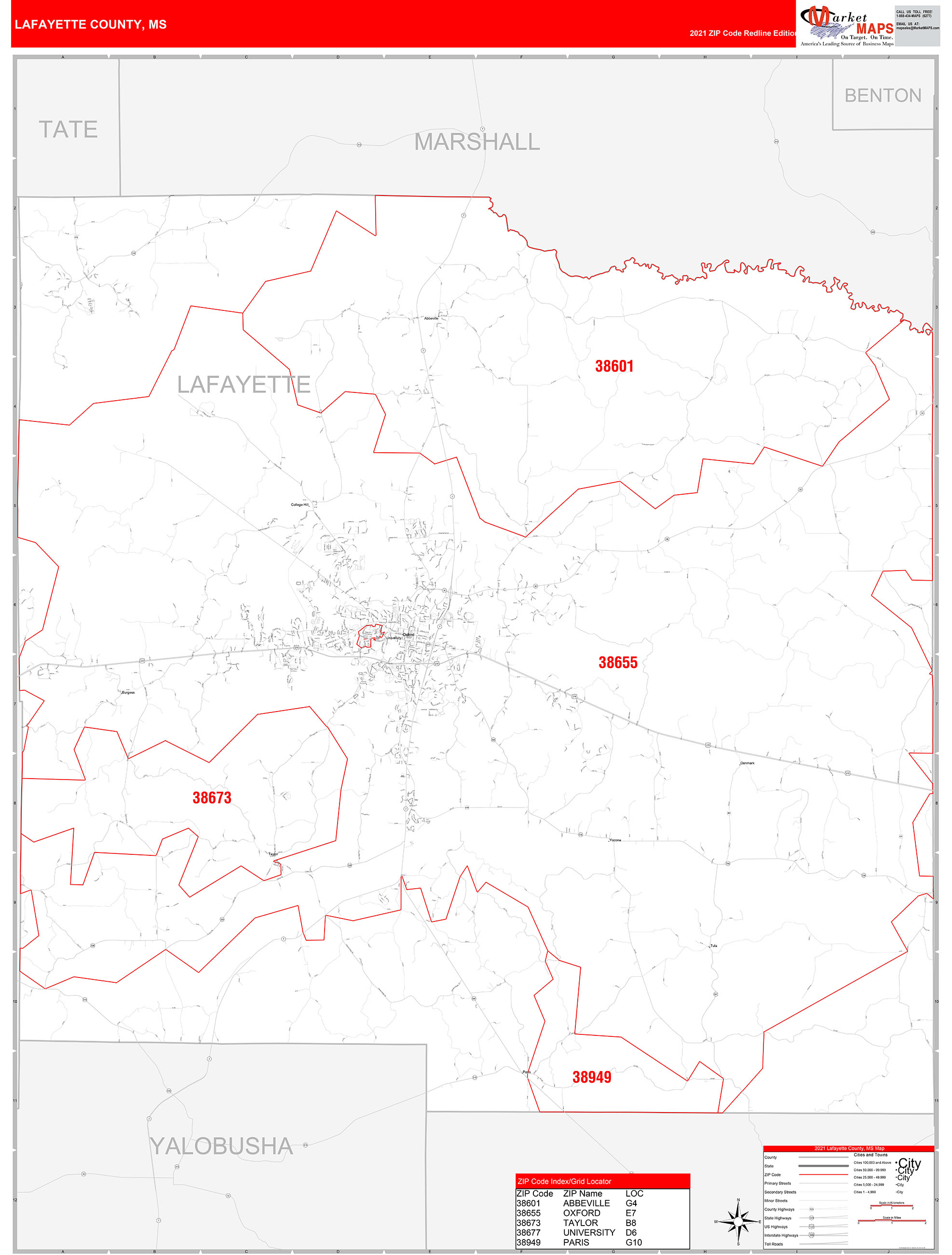 Lafayette In Zip Code Map