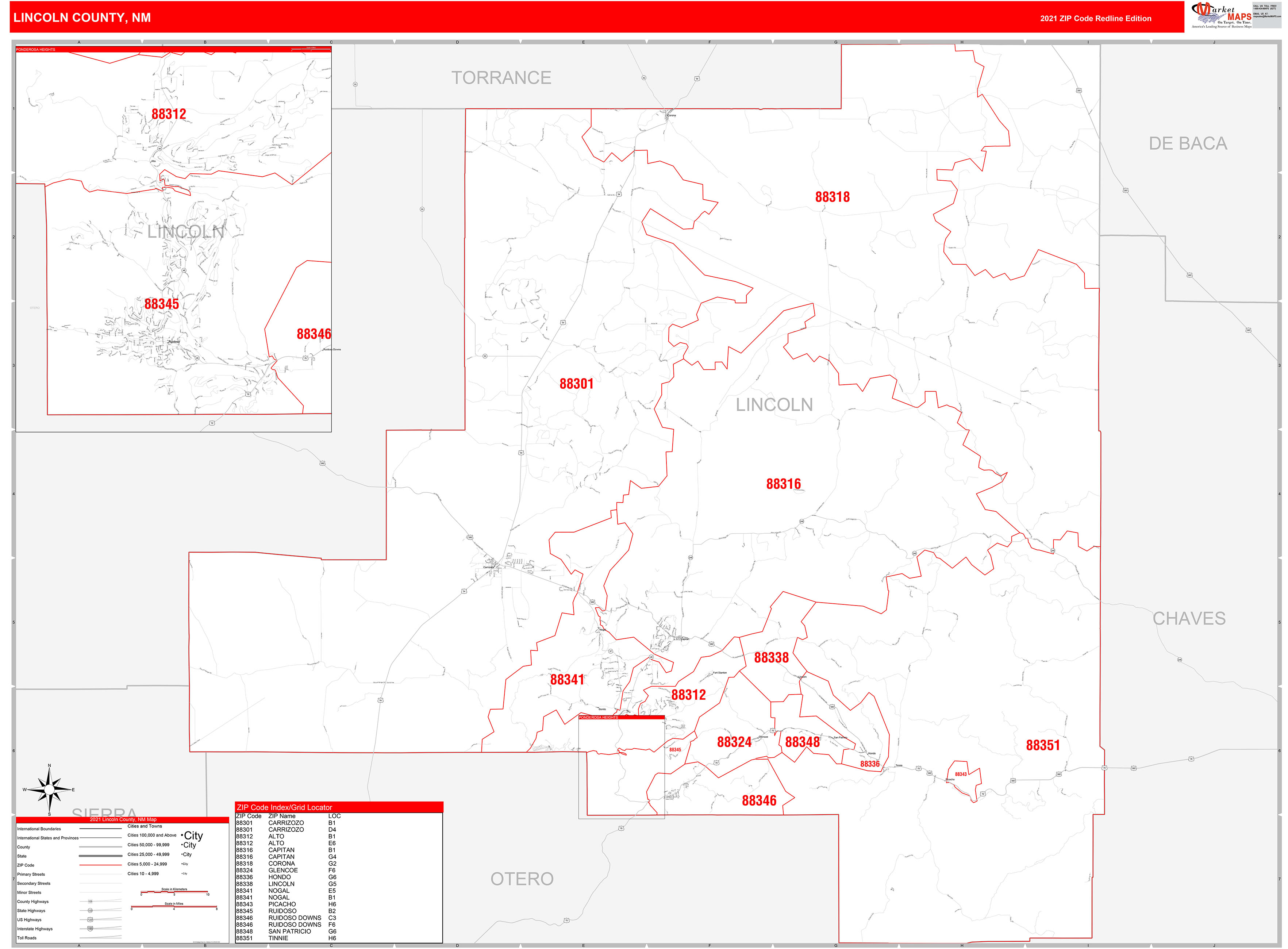 Nm County Map