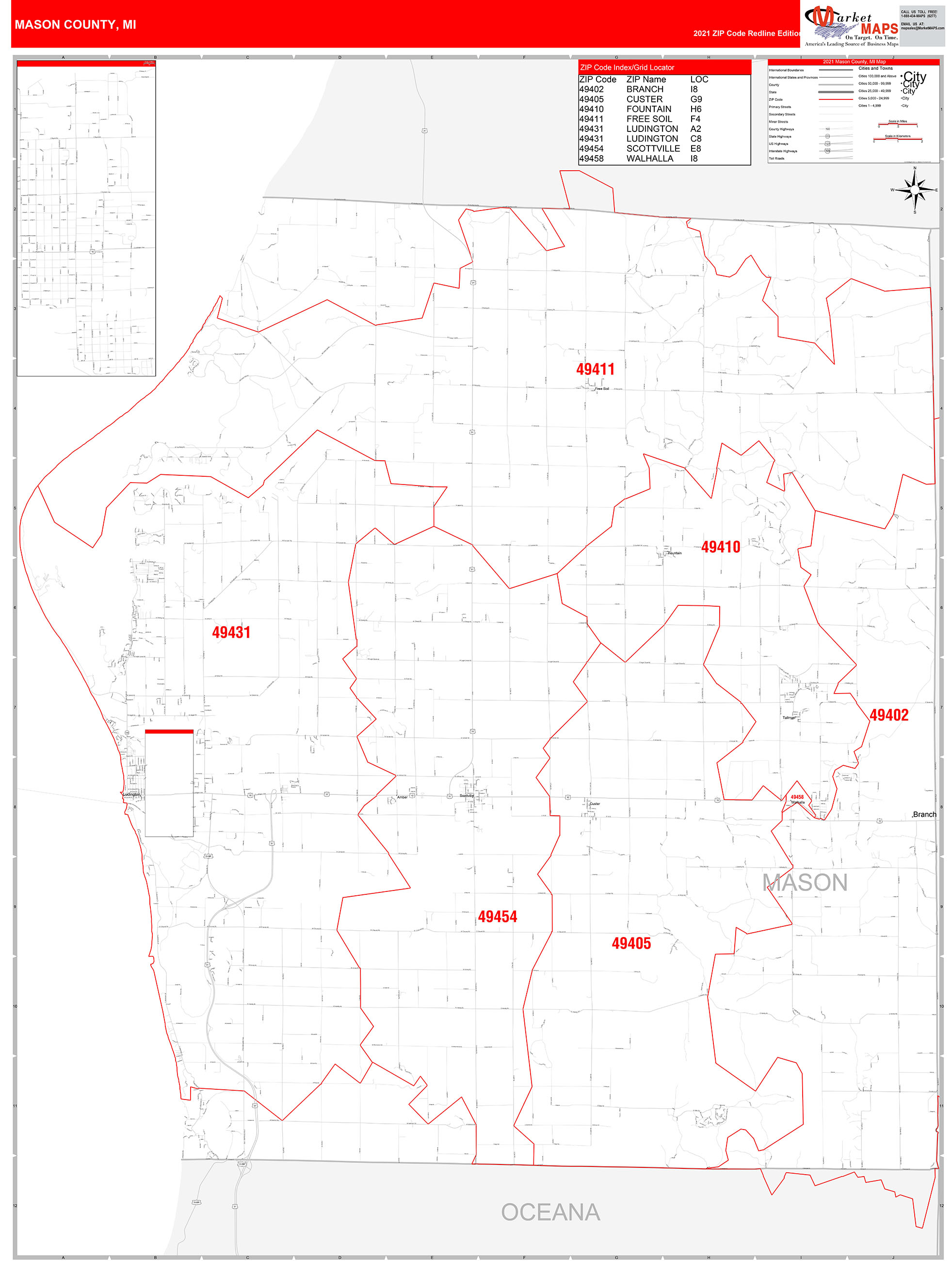 Mason Oh Zip Code Map United States Map