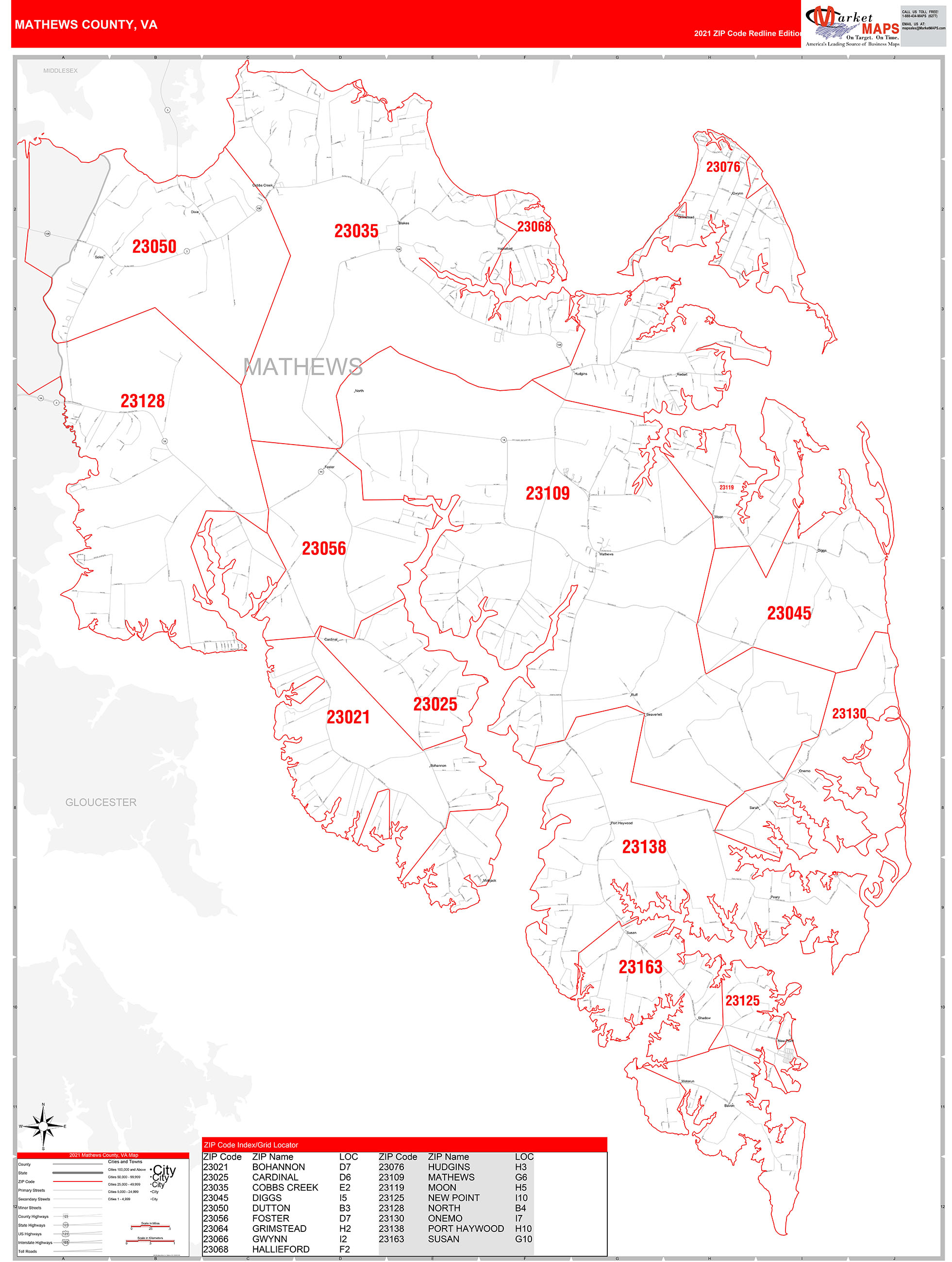 Amazon Com Mathews County Virginia Va Zip Code Map No - vrogue.co