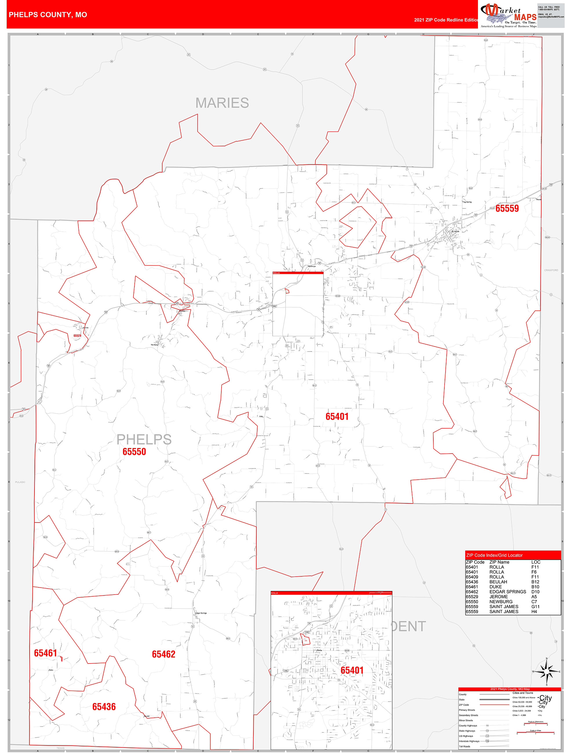 Town Of Phelps Zoning Map 5992