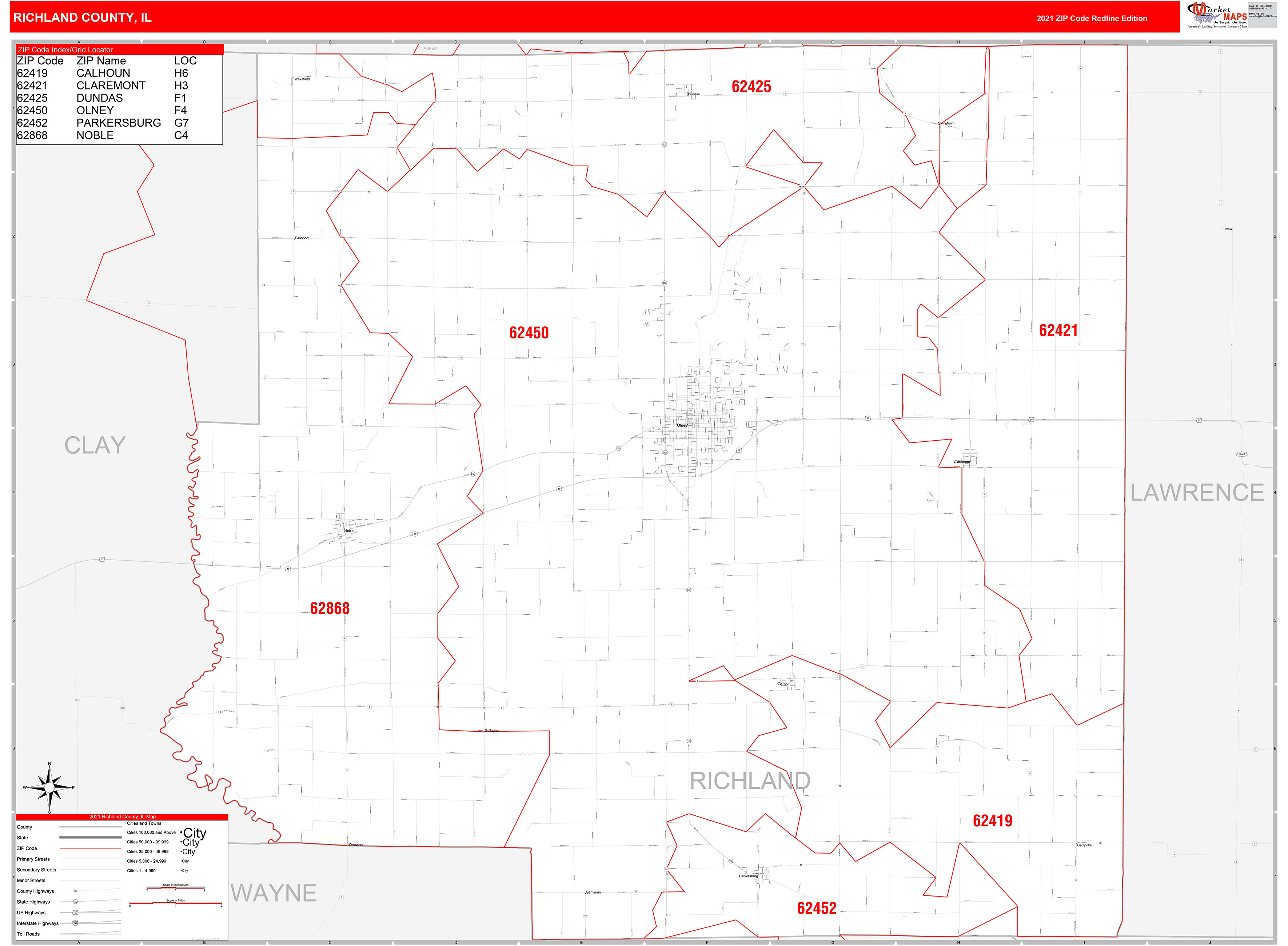 Richland County Gis Il Richland County Sc Zip Code Map