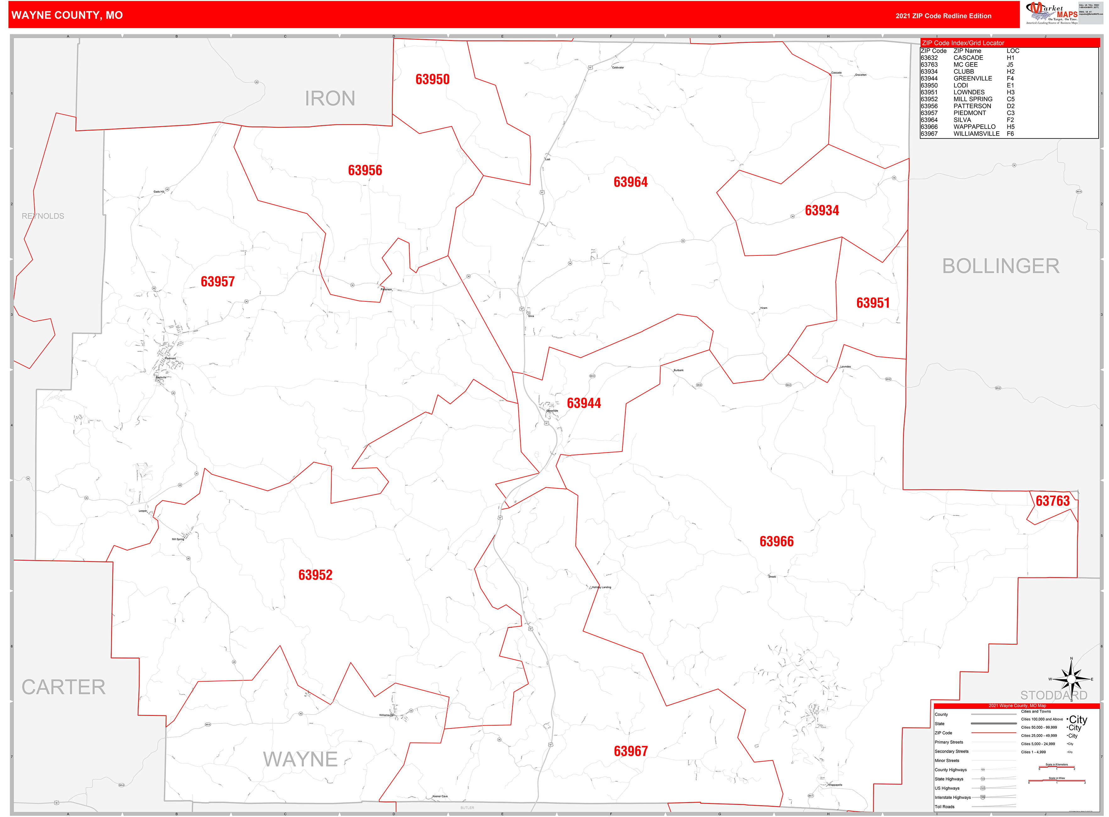 Wayne County Zip Code Map Michigan - vrogue.co