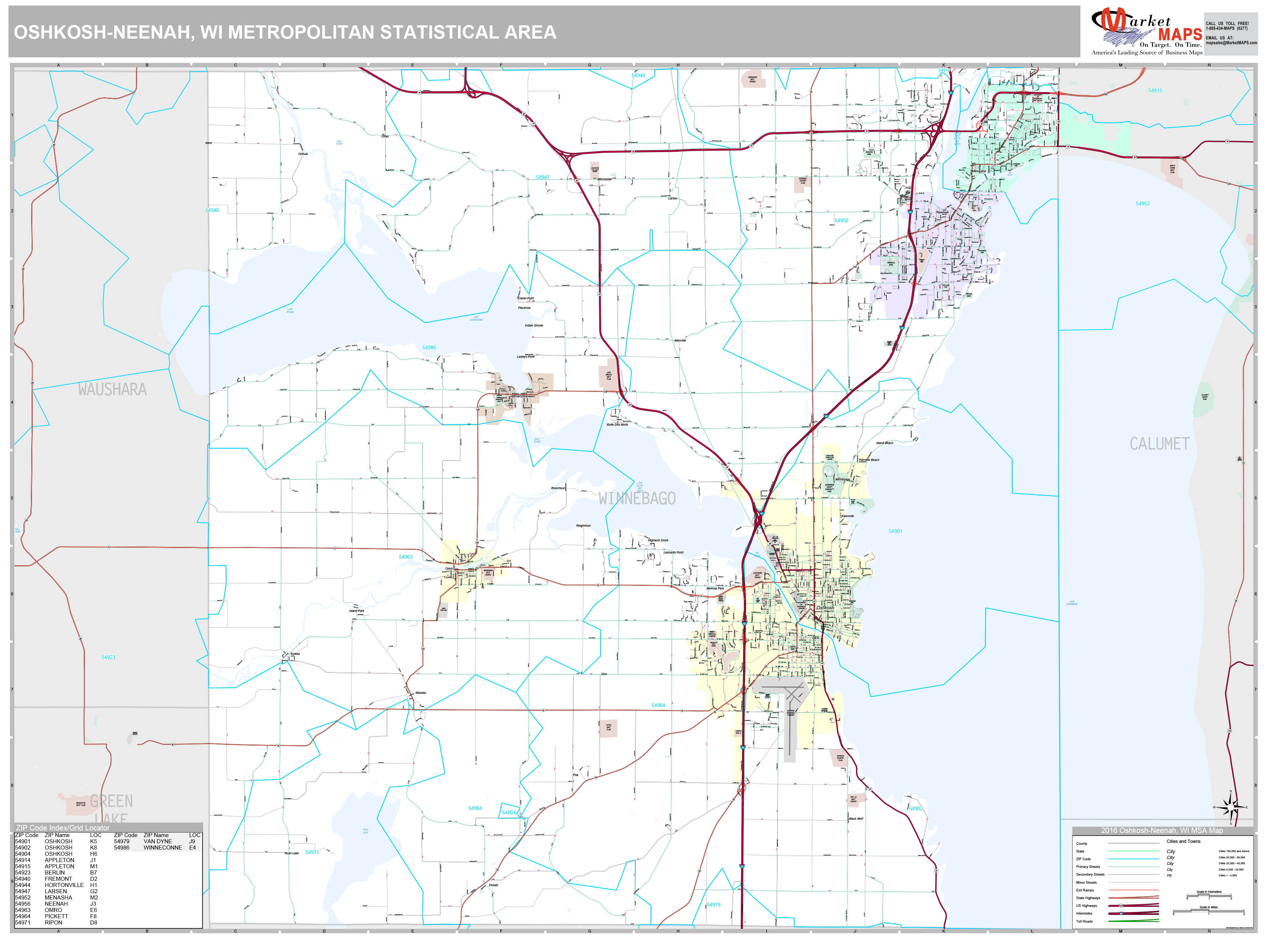 UW Oshkosh Campus Map