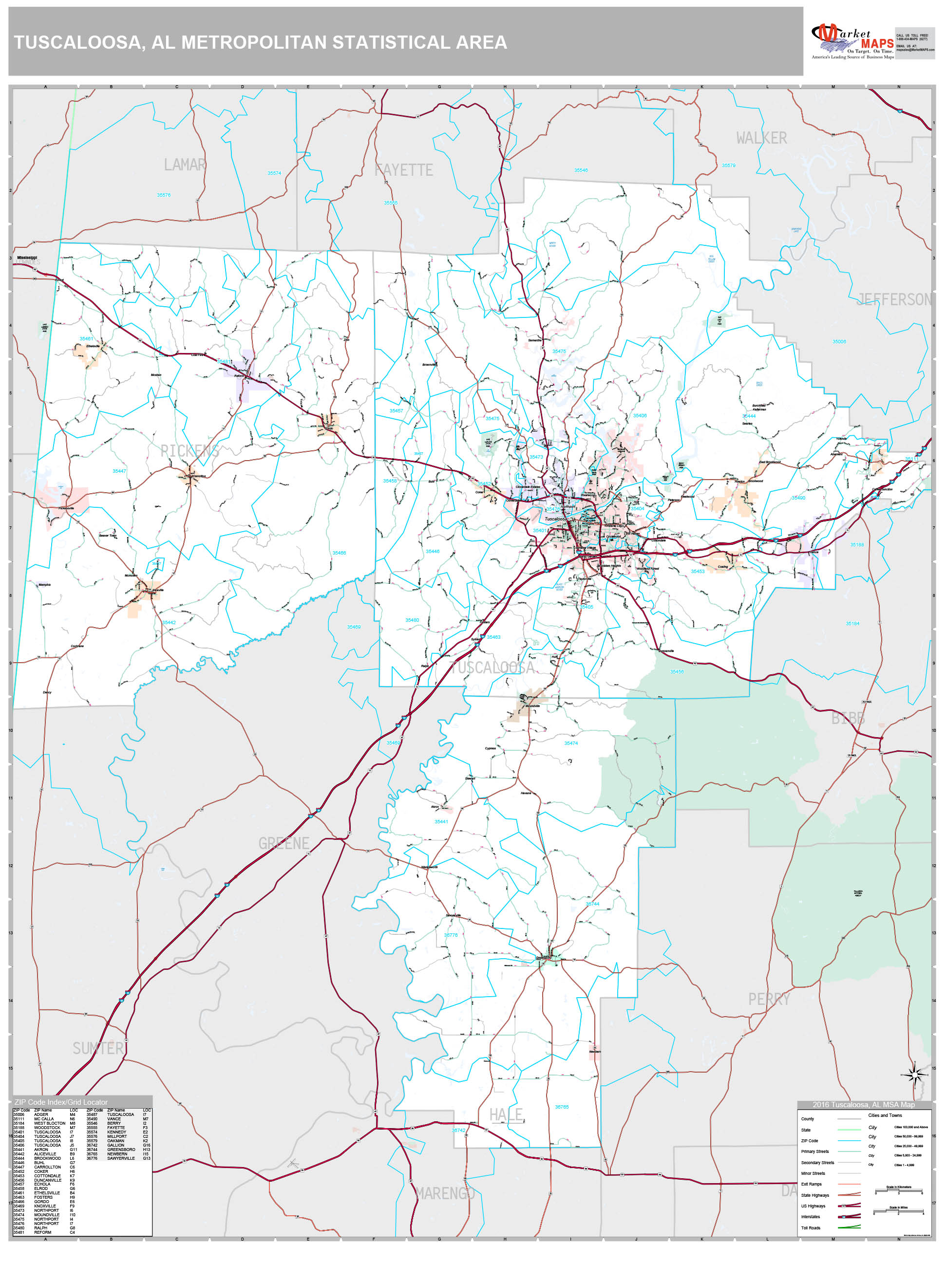 Tuscaloosa Al Zip Code Map Map 4520