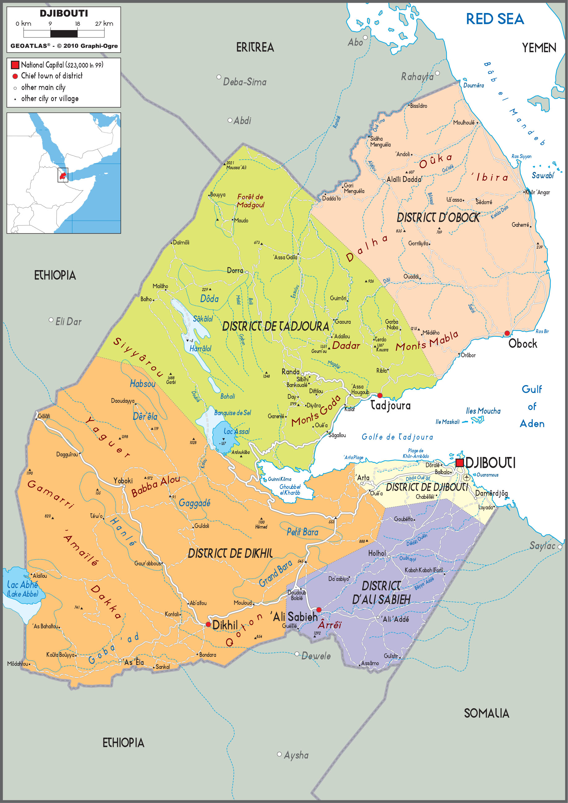 djibouti-political-wall-map-by-graphiogre-mapsales