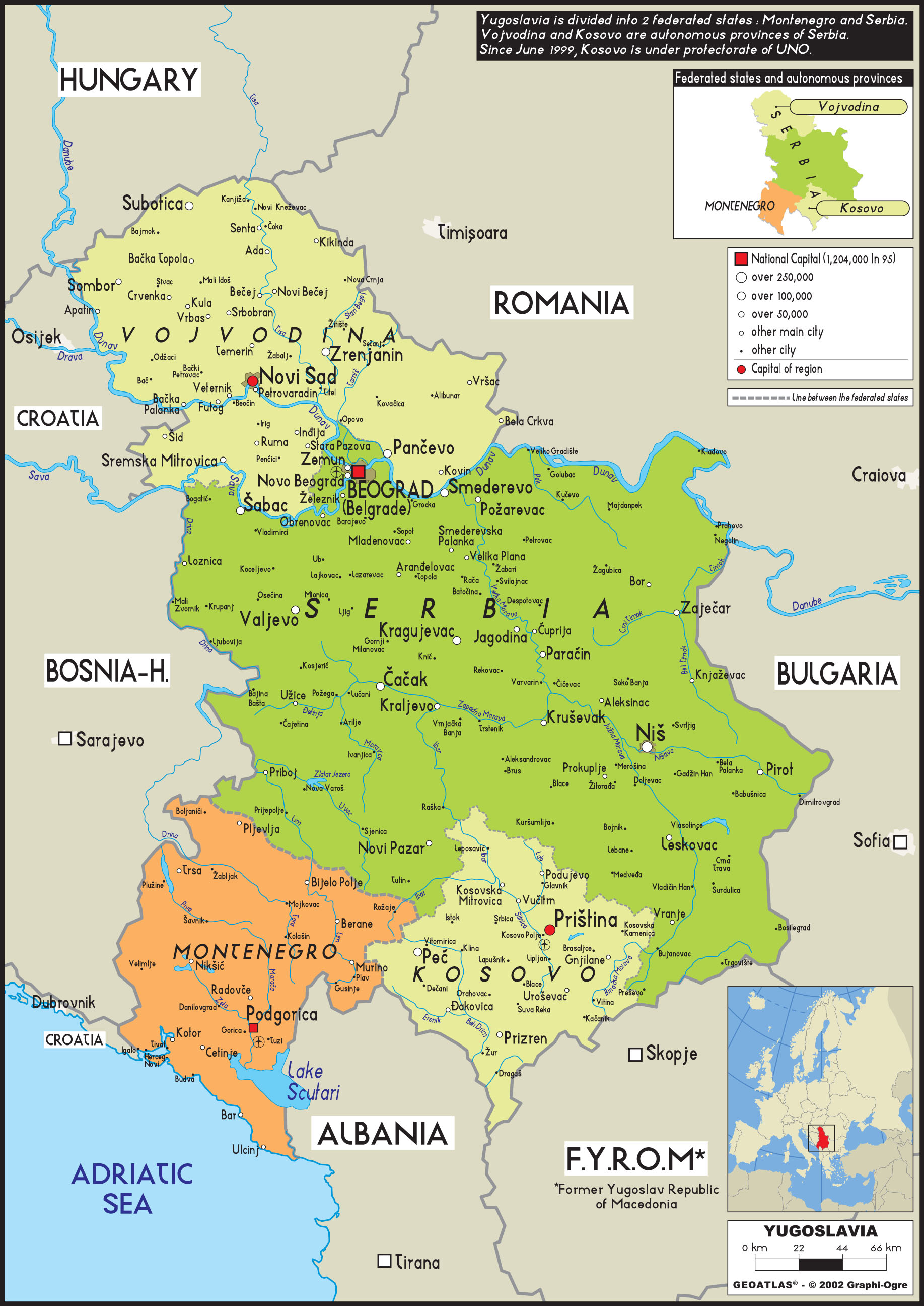 Historical Maps Of Yugoslavia