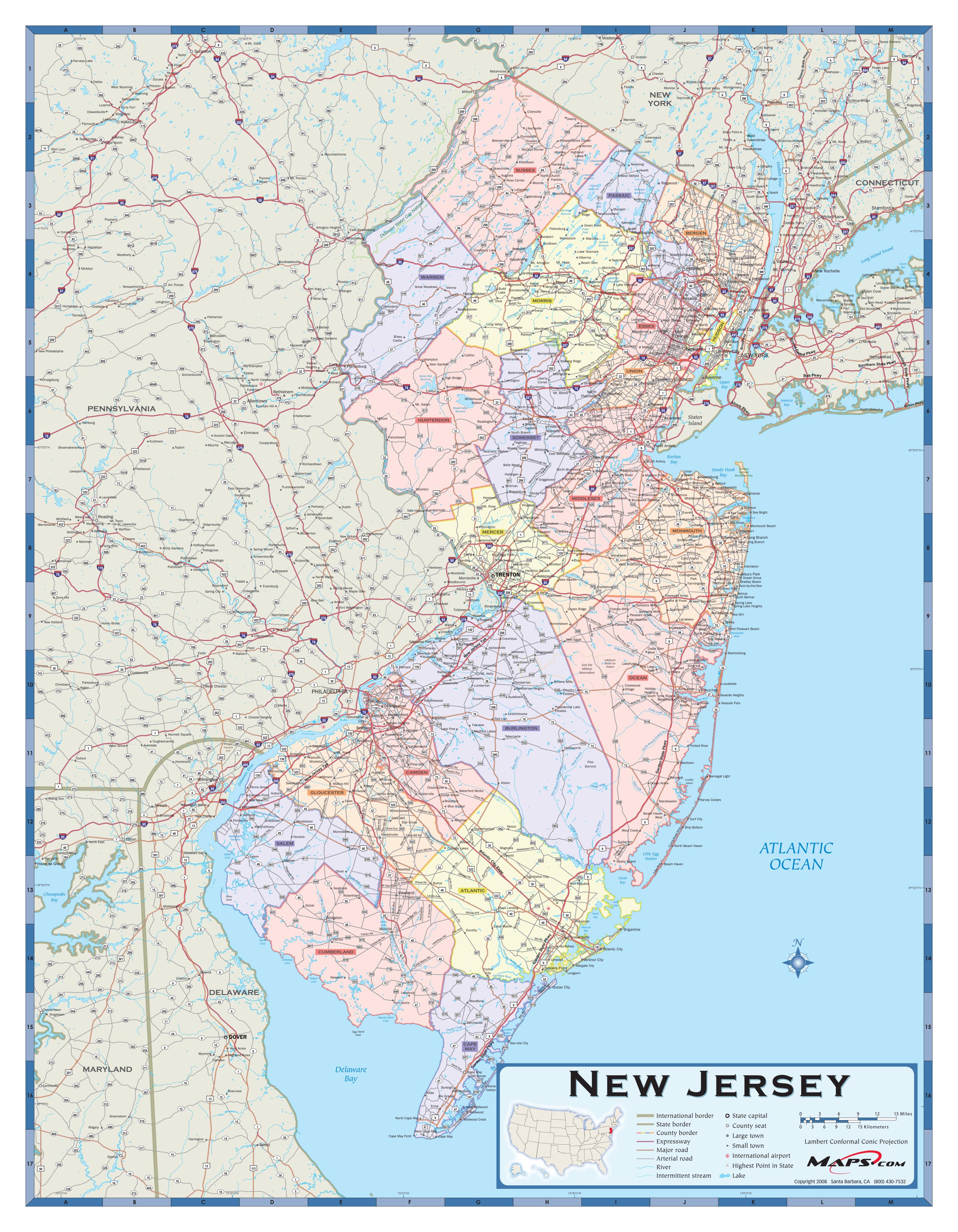 New Jersey County Map County Map New Jersey Map Images And Photos Finder Porn Sex Picture 7361