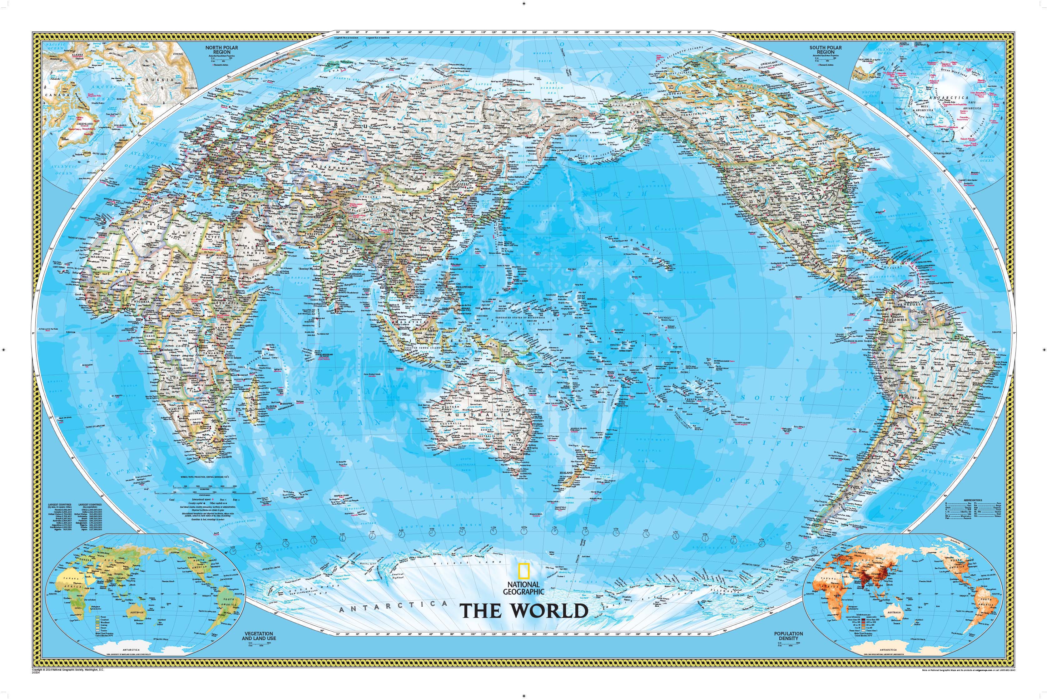 world-political-pacific-centered-wall-map-by-national-geographic-mapsales