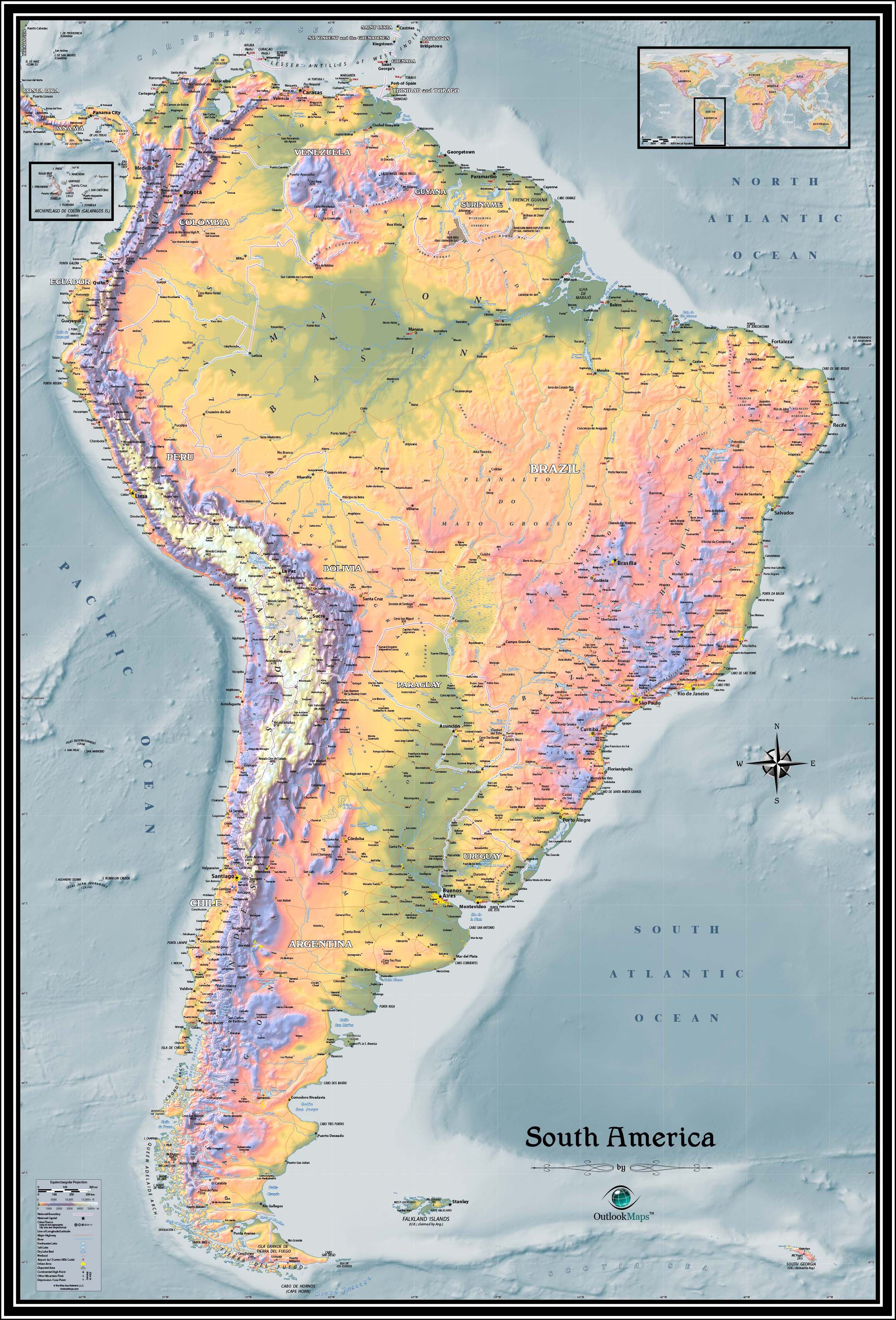 south-america-physical-features-map