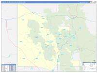 Prescott Metro Area Wall Map