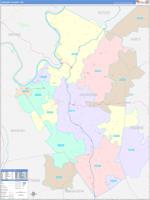 Jackson, Wv Wall Map