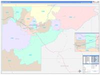 Mesa, Co Wall Map