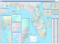 Florida Wall Map