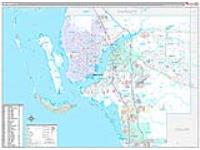 Lee, Fl Carrier Route Wall Map