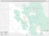 Prescott Metro Area Wall Map