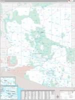 Arizona Wall Map Zip Code