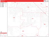 Surprise Wall Map Zip Code