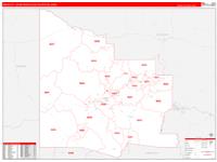 Prescott Metro Area Wall Map