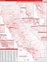 California Wall Map