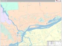 Gatineau Wall Map