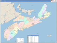 Nova Scotia Wall Map