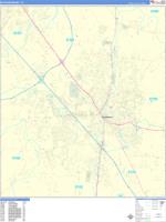 Murfreesboro Wall Map