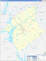 Anderson, Sc Wall Map