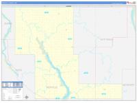 Renville, Nd Wall Map
