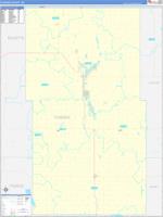 Towner, Nd Wall Map Zip Code