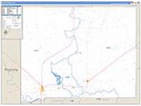 Butte, Sd Carrier Route Wall Map