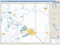Codington, Sd Carrier Route Wall Map