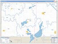 Hamlin, Sd Carrier Route Wall Map