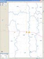 Hand, Sd Carrier Route Wall Map
