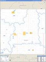 Miner, Sd Carrier Route Wall Map