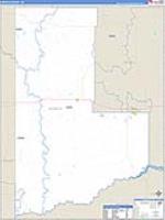 Ziebach, Sd Carrier Route Wall Map