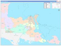 Chippewa, Mi Wall Map
