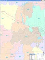 Midland, Mi Wall Map