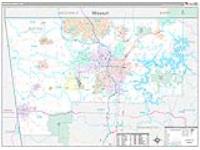 Benton, Ar Wall Map Zip Code