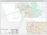 Bernalillo, Nm Wall Map Zip Code