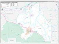 Bibb, Al Wall Map Zip Code