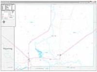 Butte, Sd Carrier Route Wall Map