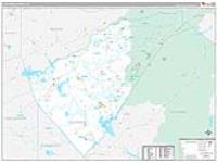 Calaveras, Ca Wall Map Zip Code