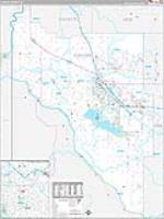 Canyon, Id Wall Map Zip Code