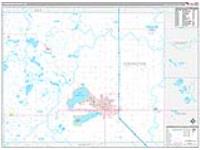 Codington, Sd Carrier Route Wall Map