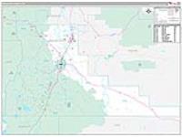 Deschutes, Or Wall Map Zip Code