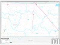 Dewey, Ok Carrier Route Wall Map