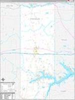 Franklin, Tx Wall Map Zip Code